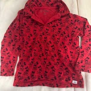 GAP Red and Black Kids Shirt